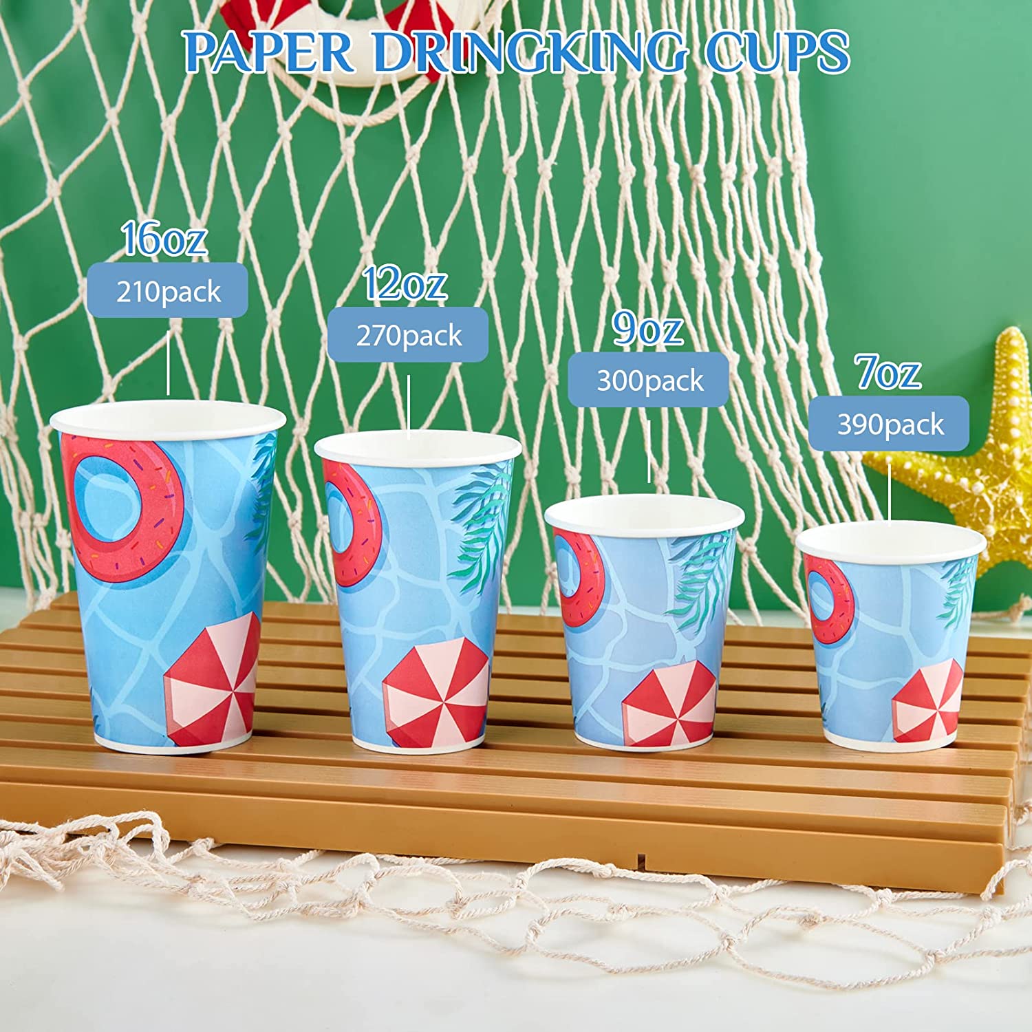 [125 Pack] 22oz Paper Cups, Disposable Paper Cups with Strawless Sip Lids, Paper Cold Cups With Lids Specially Designed for Cold Drinks, Beverages, Juices, and All Kinds of Cold Drinks - Image 7
